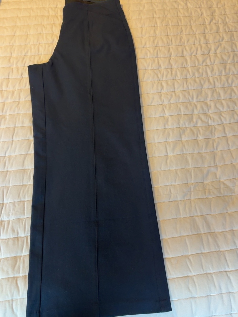 Old Navy High-Rise Pixie Wide-Leg Pants Women’s L Navy Blue